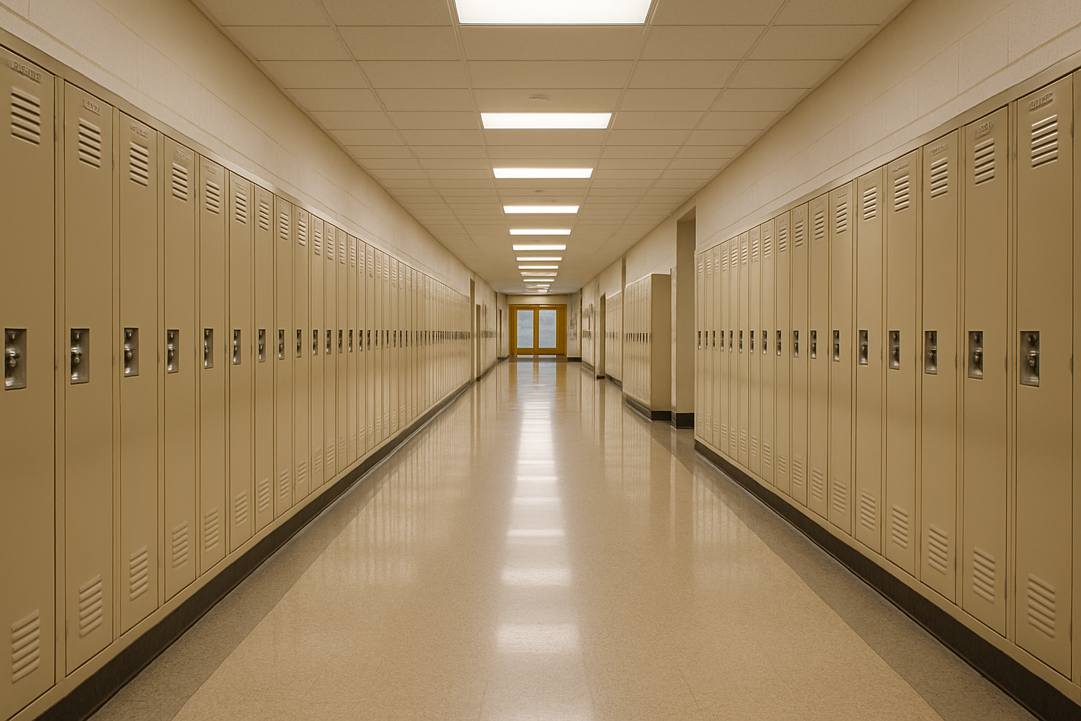 School hallway